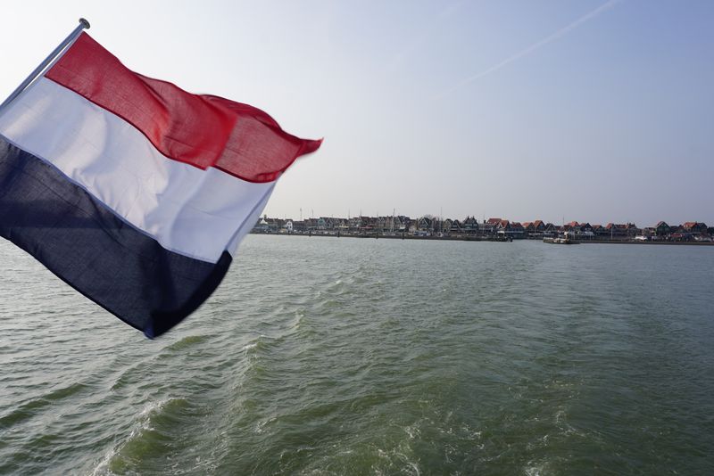 boat ride from Volendam to Marken