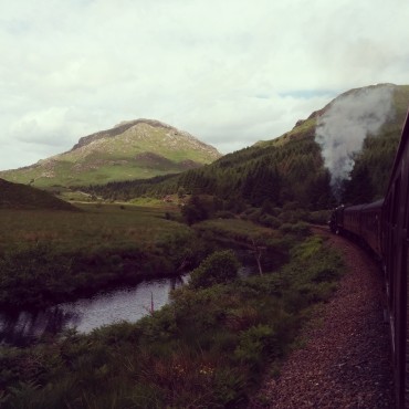 Sunny Scotland #3: Riding the Hogwarts Express